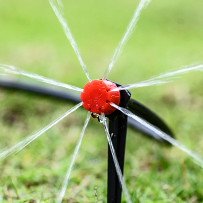 Belro drip irrigation system with automatic timer for efficient watering in tools and hardware setup, shown in the image.
