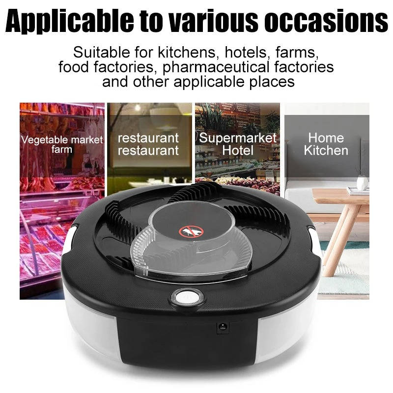 Belro electric fly trap with UV light and grid for indoor insect control, compact electronic fly catcher on a white background.