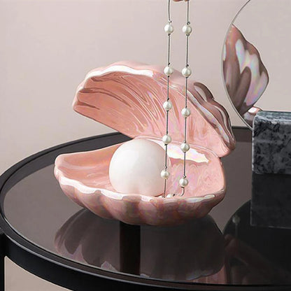 Belro Ceramic Shell LED Night Light featuring a decorative shell design and soft glowing light for cozy nighttime illumination