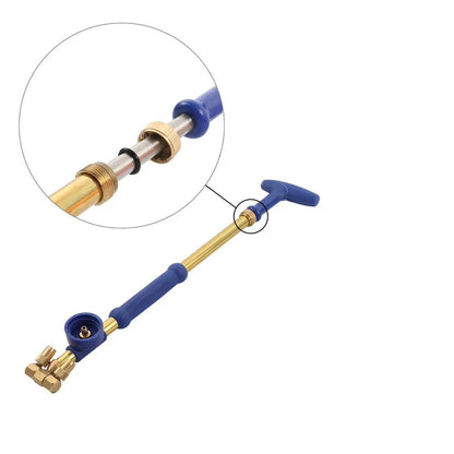 Belro high pressure hand garden pump sprayer with ergonomic handle for precise spraying of plants and garden areas.
