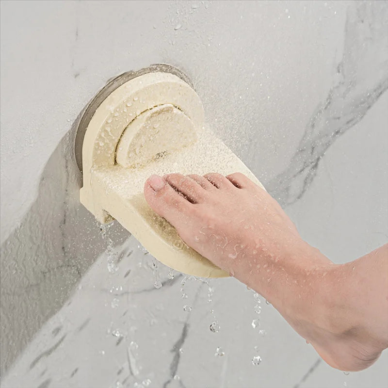 Belro no-slip shower foot rest for shaving, made of durable, textured material, designed to provide stability and comfort in the shower