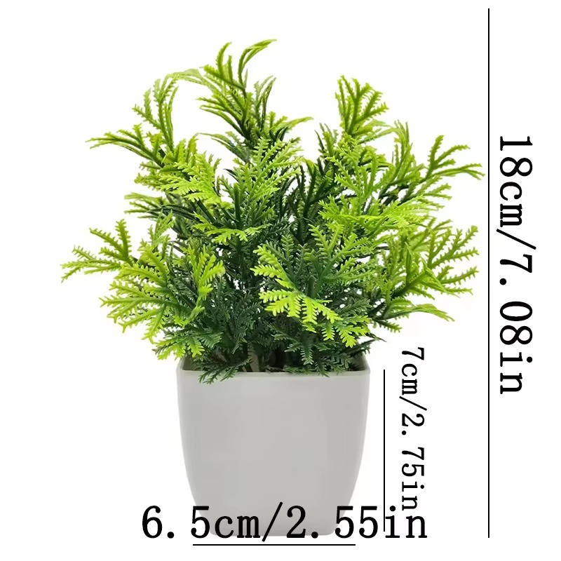 Artificial plants in decorative pots from Belro, ideal for home and garden decor, featuring lush green foliage in stylish containers.