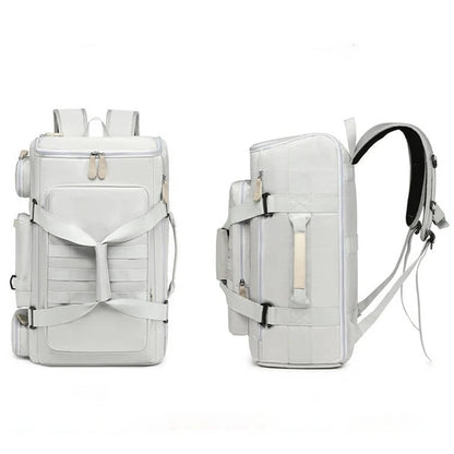 Belro large capacity travel backpack designed for laptops, featuring multiple compartments and padded straps for comfort.
