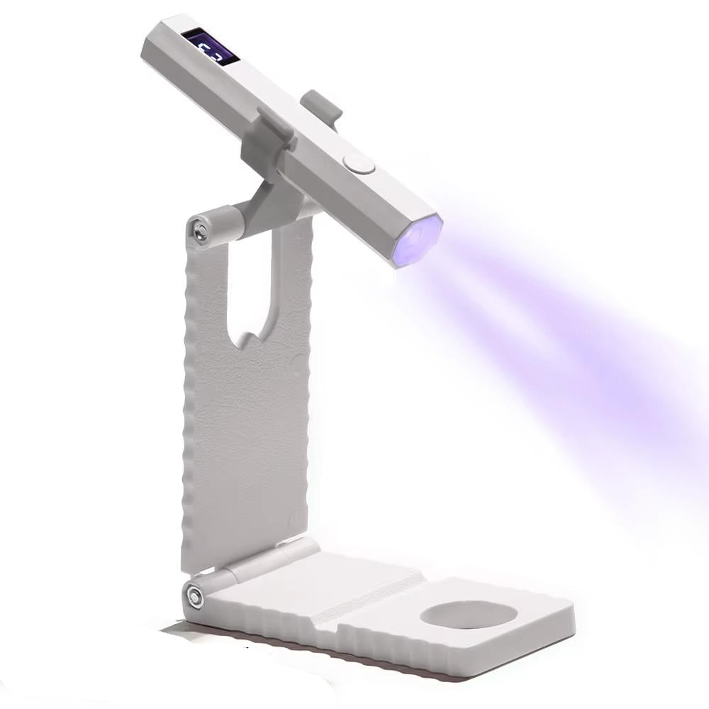 Belro portable LED nails lamp showcasing a compact, sleek design ideal for quick and efficient gel nail curing.