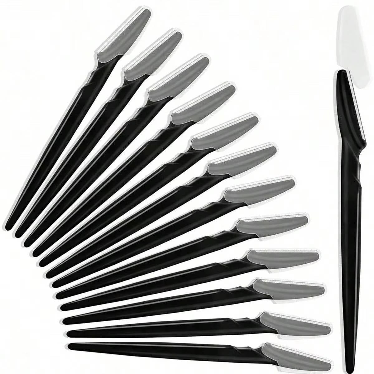 Set of 12 women face razors by Belro, compact and easy-to-use skincare tools for gentle facial hair removal.