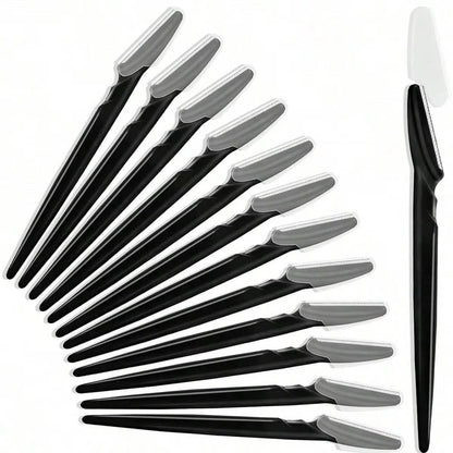 Set of 12 women face razors by Belro, compact and easy-to-use skincare tools for gentle facial hair removal.