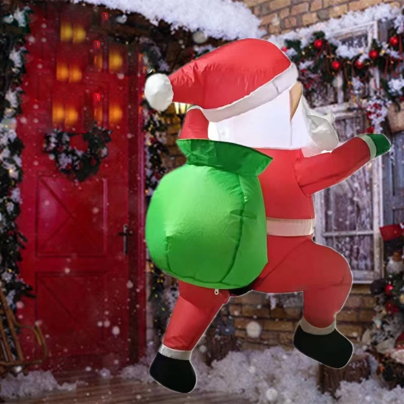 Belro Santa Christmas outdoor umbrella accessory featuring festive holiday design with Santa Claus imagery.