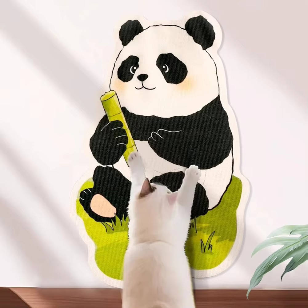 Wall mounted Belro cat scratching post for home and garden, featuring sisal scratching surface and sleek wall attachment.