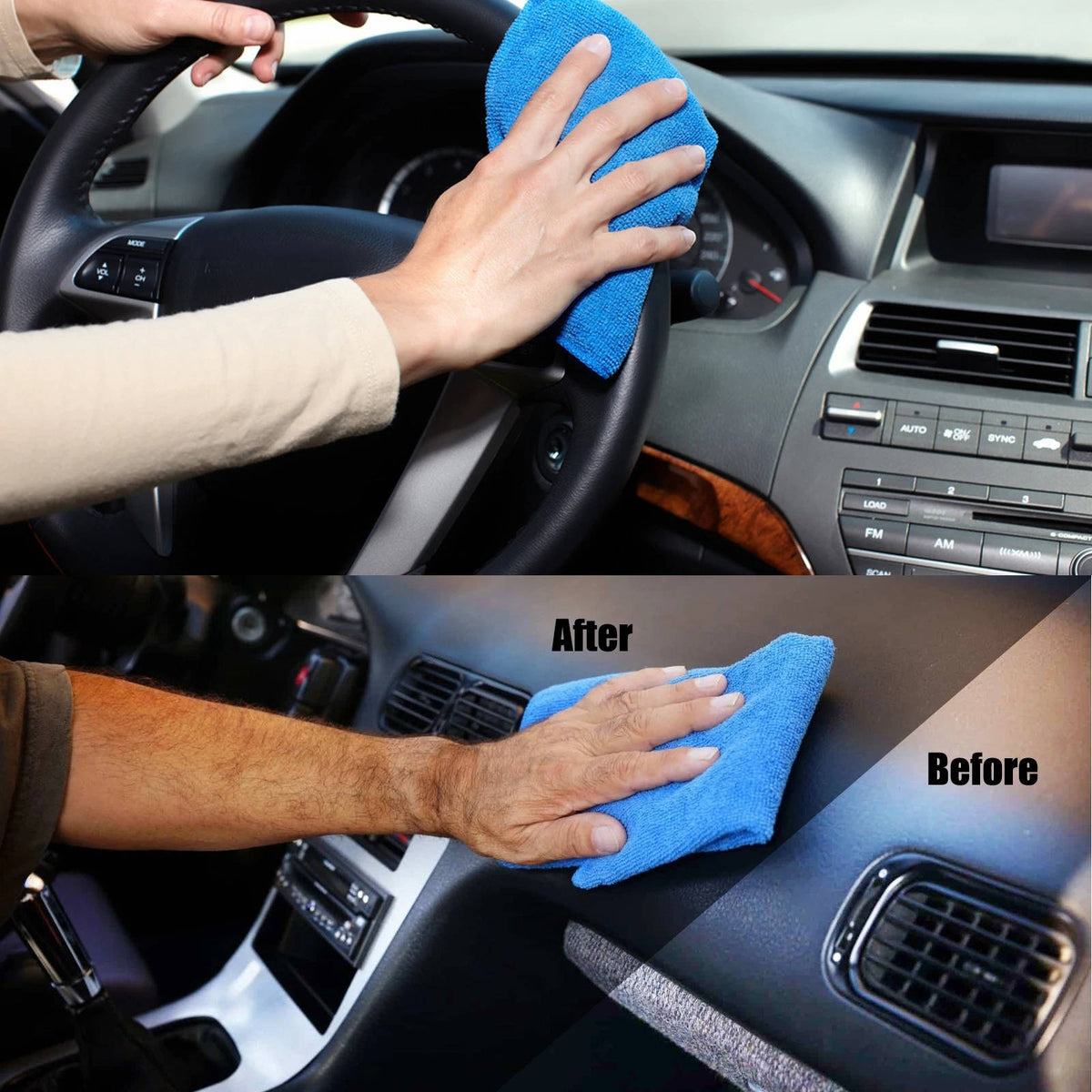 Belro professional car interior cleaner set of 3 with spray bottles, suitable for cleaning and detailing vehicle interior surfaces.