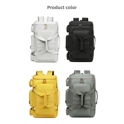 Belro large capacity travel backpack designed for laptops, with multiple compartments and padded straps for comfortable carrying.