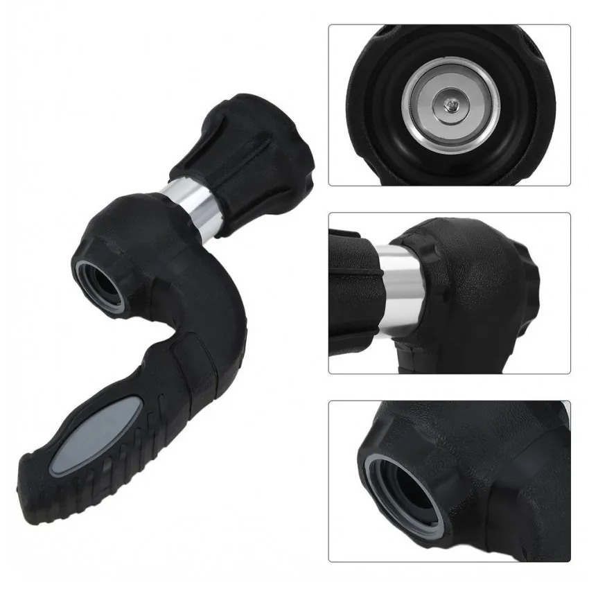 Belro portable high pressure water sprayer, handheld garden gun for plants, shown in use with a garden setting.