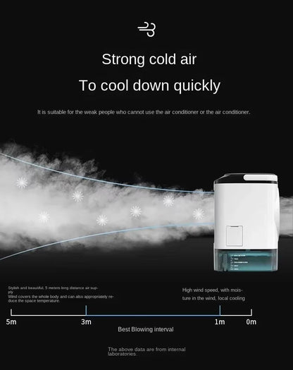 Belro portable mini air conditioner for home and outdoor use, compact unit with adjustable vents and digital control panel.