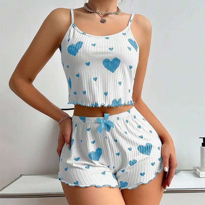 Women's Belro pajama set featuring a cozy, soft fabric with a comfortable fit and a stylish printed design for sleepwear.
