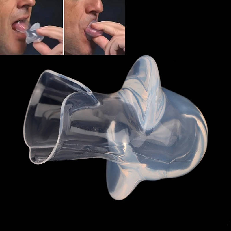 Belro Sleep Apnea Tongue Retainer for snoring relief, non-invasive sleep aid device for better breathing during sleep.
