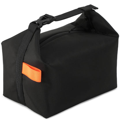 Belro insulated lunch bag with sturdy handle and zipper closure, designed for keeping food fresh and cool.