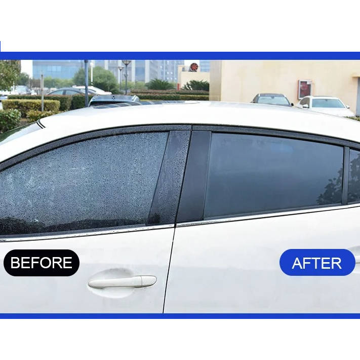 Belro windshield water repellent bottle with spray nozzle, designed for home and garden use to improve visibility and water resistance.