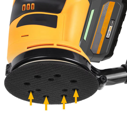 Belro brushless orbital electric sander tool with ergonomic design for smooth sanding and finishing on wood and surfaces.