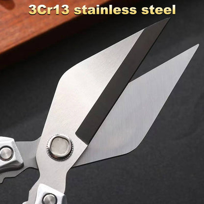 Belro kitchen shears with stainless steel blades and ergonomic handles, ideal for cutting herbs, poultry, and kitchen tasks.