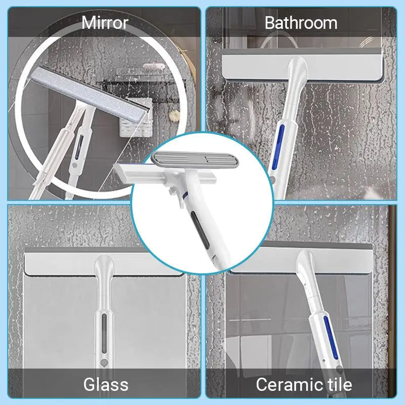 Belro Window Spray Mop Glass Cleaner with adjustable handle and cleaning pad, ideal for streak-free window and glass surface cleaning.