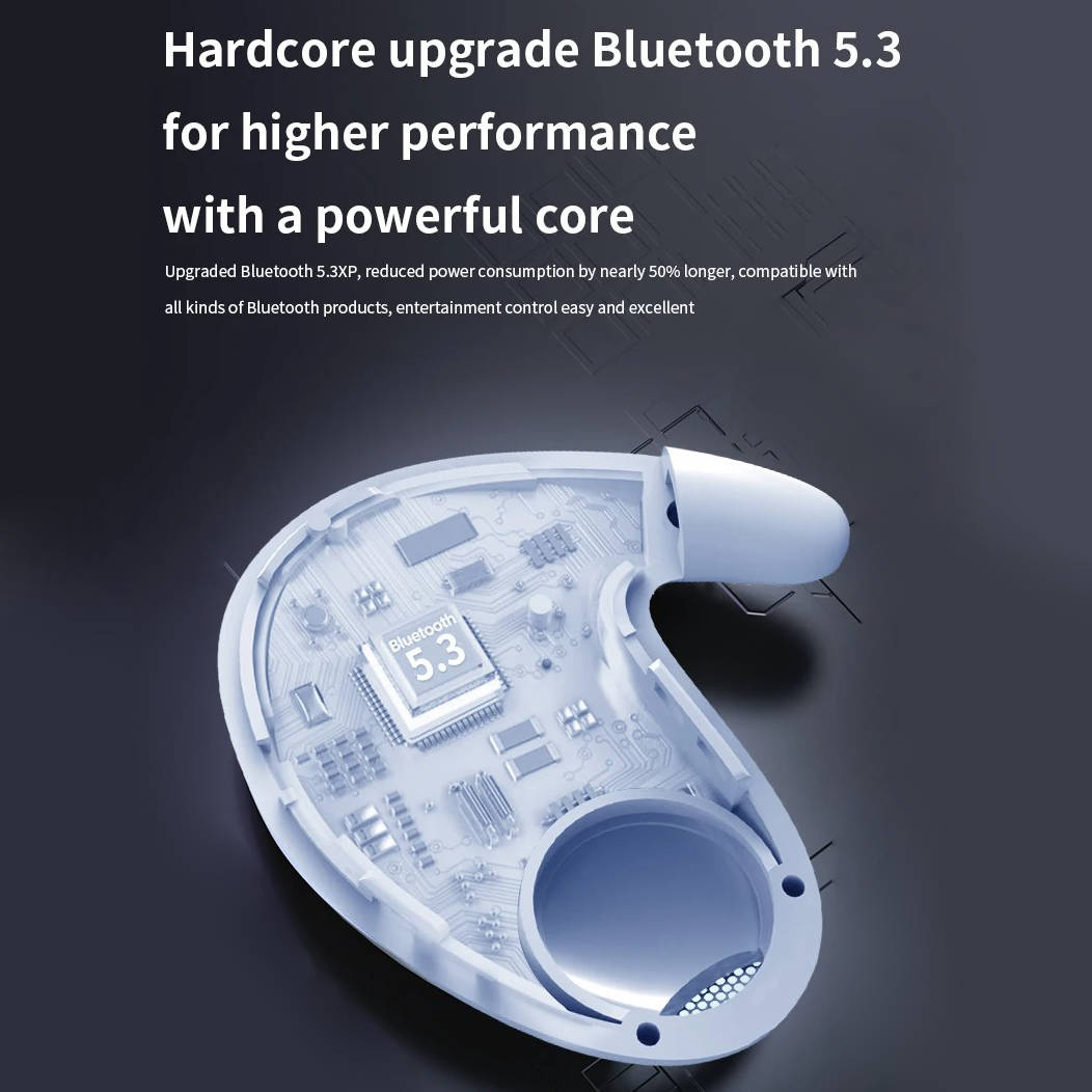 Belro sleep earbuds in soft, comfortable design for restful sleep, shown in close-up with ear and earbuds visible.