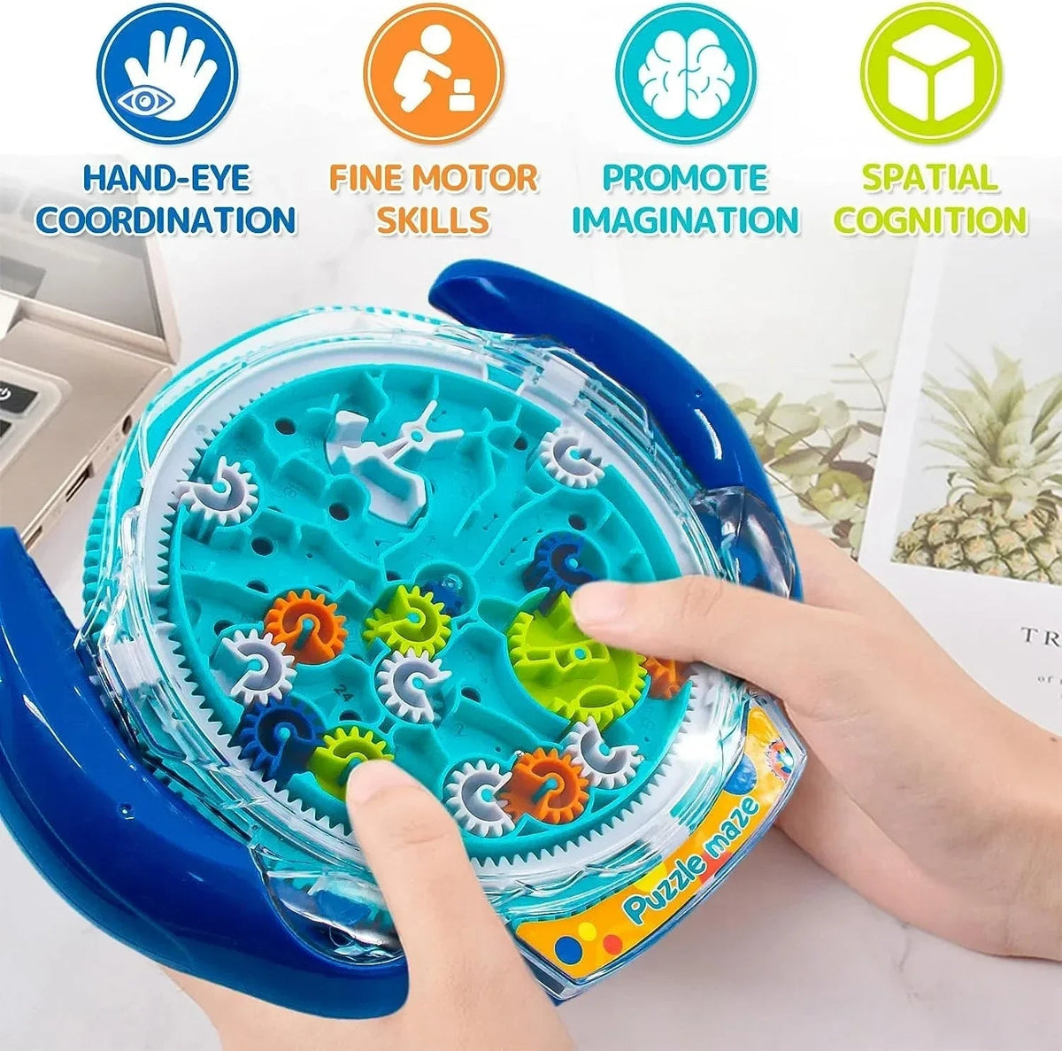 Belro Creative 3D Puzzle Maze toy for cats, an educational pet supply featuring colorful maze design for feline entertainment.