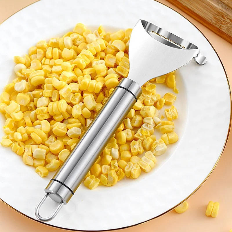 Belro Super Fast Corn Peeler with ergonomic handle, designed for efficient corn shelling in the kitchen.