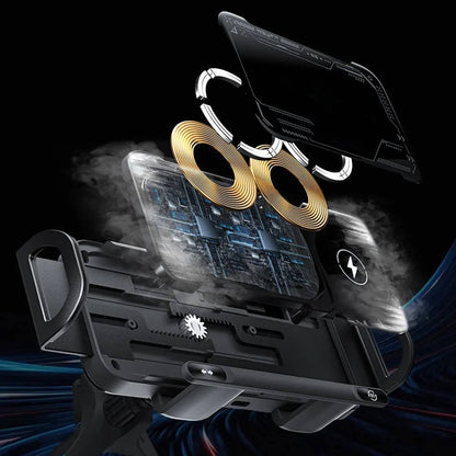 Belro wireless fast car charger for phones and tablets, compact electronic device with charging ports visible in the image.