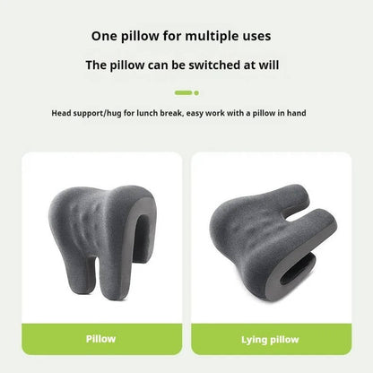 Belro office chair headrest pillow attached to a chair, providing neck support and comfort for ergonomic workspace seating.