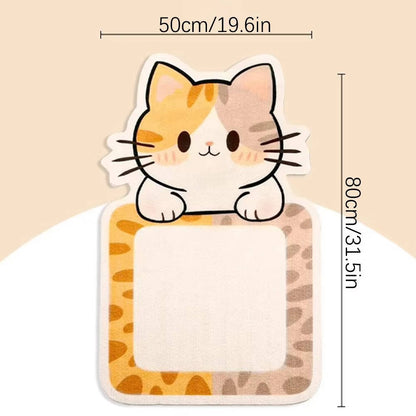 Belro wall mounted cat scratching post attached to a home wall, made of sisal and wood, designed for feline scratching and climbing.