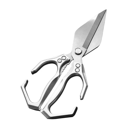 Belro kitchen shears with stainless steel blades and ergonomic handles, ideal for cutting herbs, packaging, and kitchen tasks.