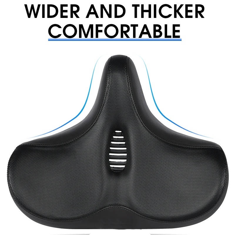 Belro bike saddle designed for long rides, showcasing its ergonomic, cushioned seating for outdoor cycling comfort