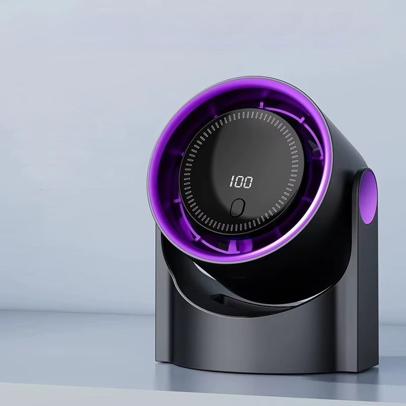 Belro USB small desk fan, compact electronic fan for home or office use, with adjustable tilt and modern design.