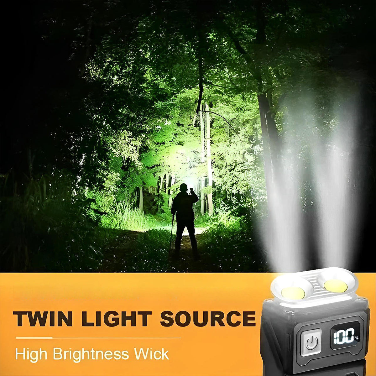 Belro pocket flashlight, compact handheld LED flashlight with a black body, ideal for everyday illumination and outdoor use.