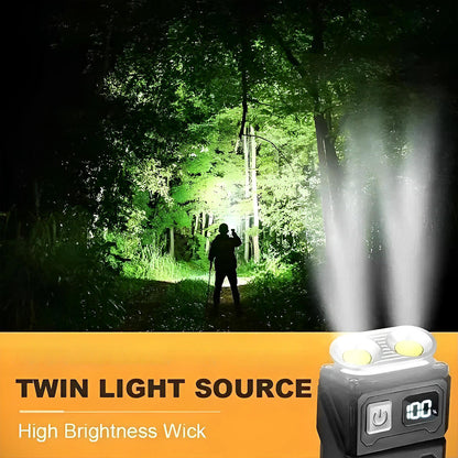 Belro pocket flashlight, compact handheld LED flashlight with a black body, ideal for everyday illumination and outdoor use.