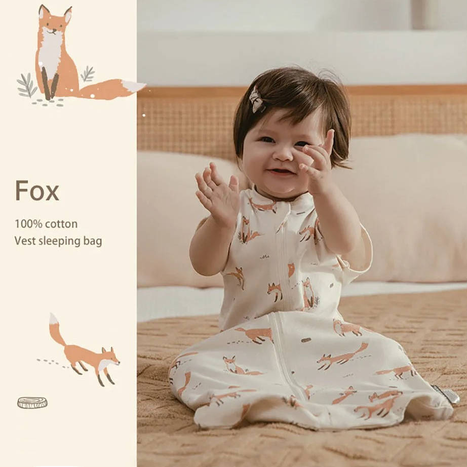 Belro baby sleeping bag in soft, cozy sleepwear, designed to keep infants warm and comfortable during sleep.