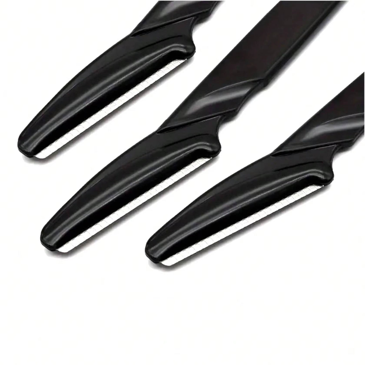 Set of 12 Belro women face razors for safe, quick facial hair removal, shown with sleek handles and disposable blades.