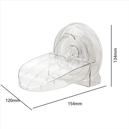 Belro No-Slip Shower Foot Rest for shaving, with textured surface, designed for safe, stable foot support in the shower.