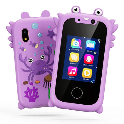 Kids Smart Phone Learning Toy by Belro, designed for children, featuring colorful buttons and playful educational features.