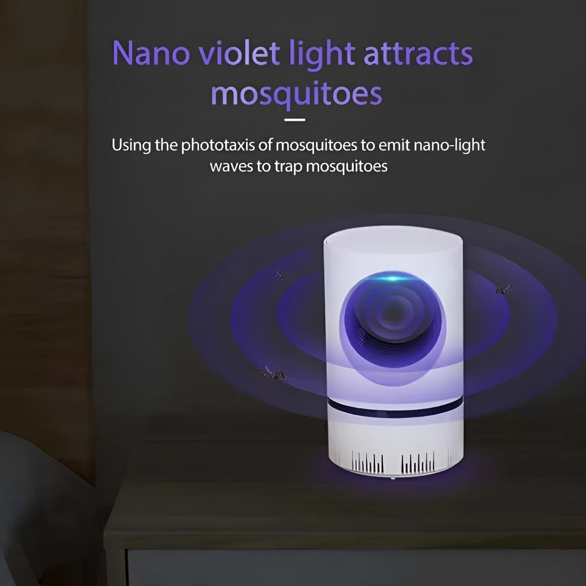 Belro UV light insect trap for indoor and outdoor use, designed to attract and kill mosquitoes and flies efficiently.