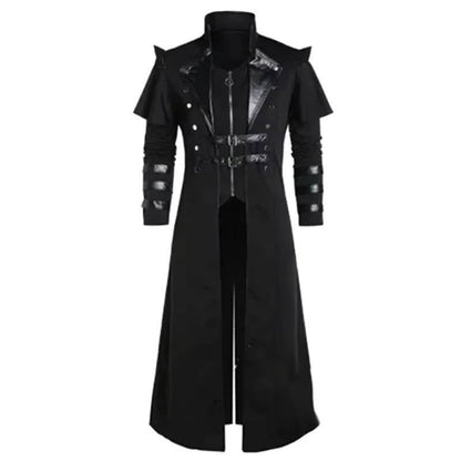 Belro Halloween medieval party costume for men featuring a tunic, belt, and medieval-inspired design for costume events.