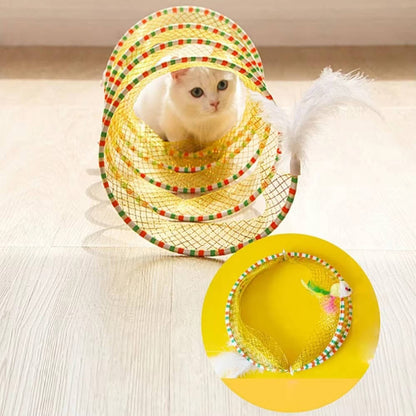 Belro cat hunting toys for cats, featuring colorful feathers and interactive elements to stimulate feline play and hunting instincts.