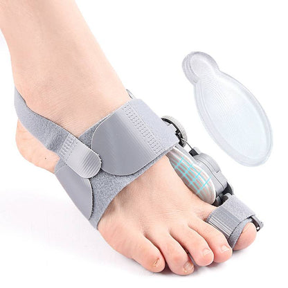 Belro Natural Bunions Corrector Toe Spacer showing clear silicone design for toe alignment and bunion relief.
