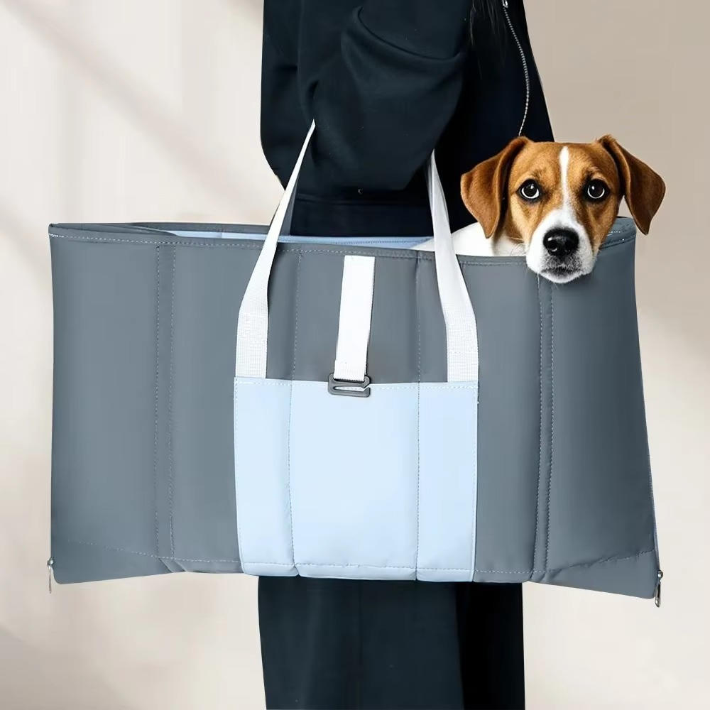 Belro dog travel bag accessory with compact design, suitable for storing dog essentials and travel cards in a wallet-style holder.