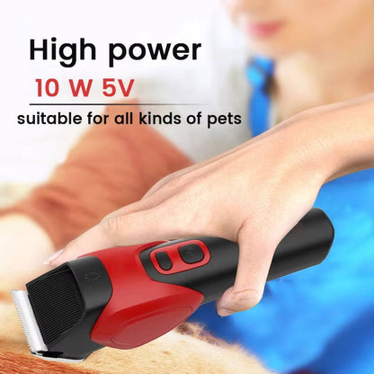 Belro electric professional dog grooming hair clipper with adjustable blades and ergonomic design for pet grooming accessories.