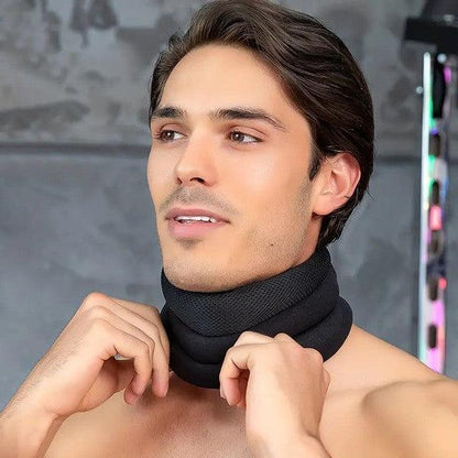 Belro neck brace accessory with adjustable strap, designed for support and comfort in suspenders or neck support applications.
