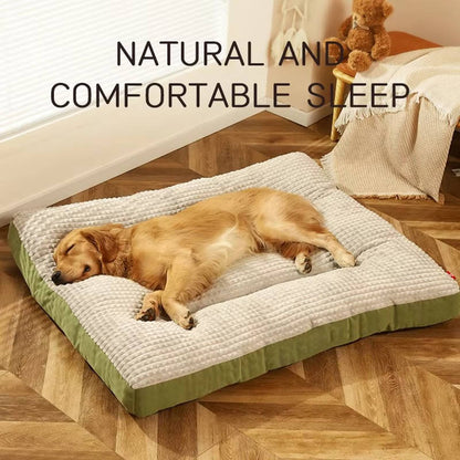 Belro warm dog sleeping bed made of soft fleece, cozy pet supplies for dogs, ideal for comfort and restful sleep