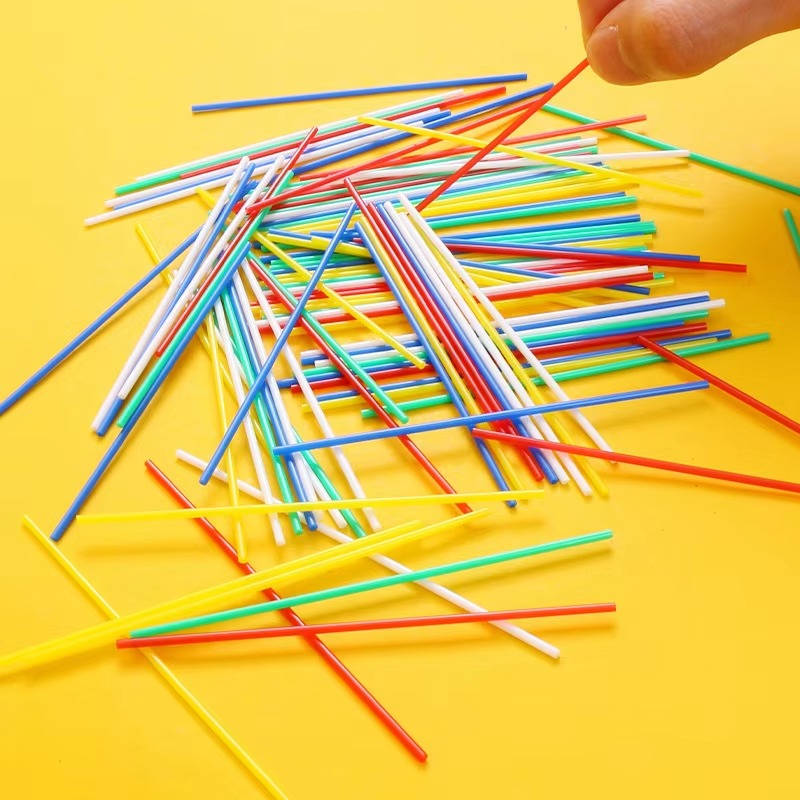 Belro counting sticks educational toy for cats, colorful plastic sticks used for play and enrichment.