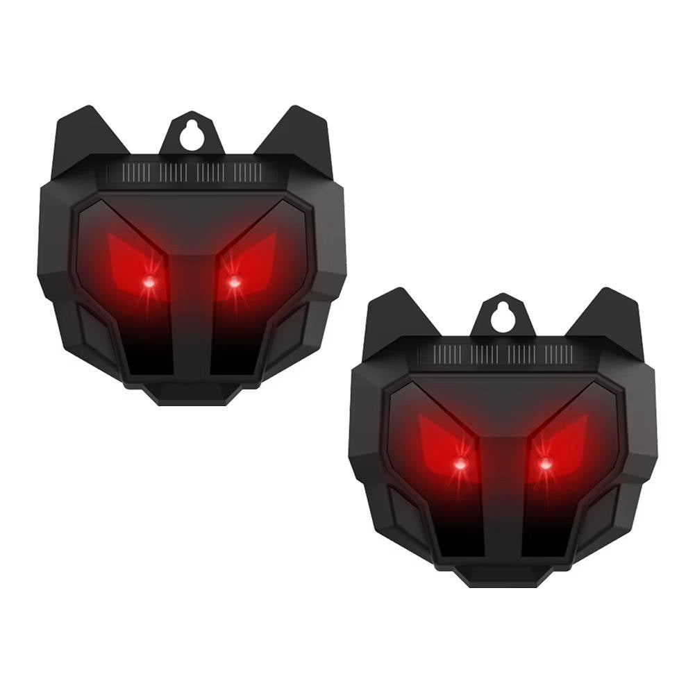 Belro solar-powered ultrasonic animal repellent device for outdoor pest control, designed to deter pests in home and garden settings.