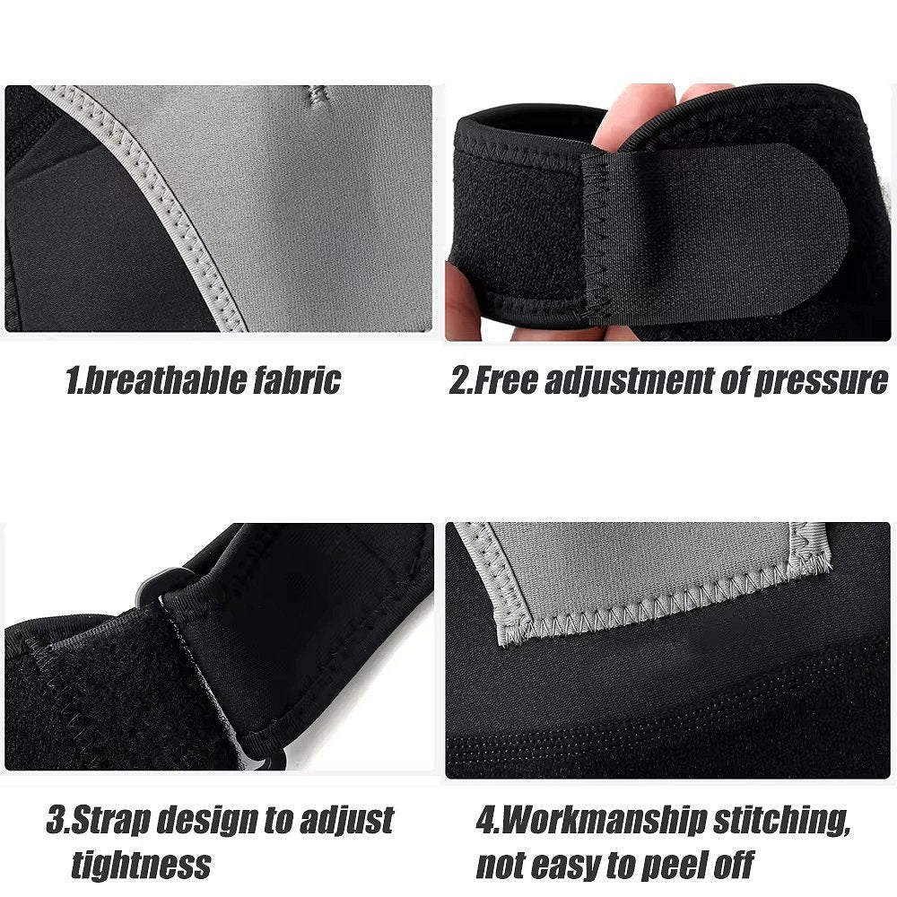 Belro shoulder brace for support and relief, made of breathable material, designed to stabilize and protect the shoulder.