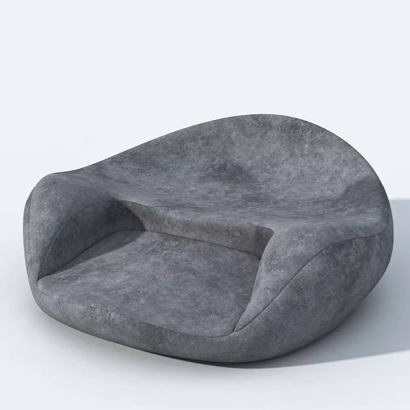 Belro meditation cushion for back support, soft fabric cover, round shape, designed for comfortable seated meditation practice.